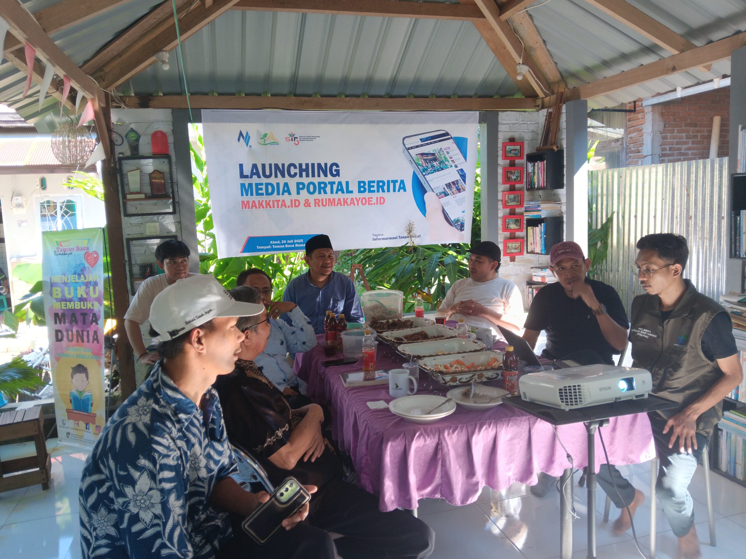 LAUNCHING MAKKITA NEWS DAN JOURNAL.RUMAKAYOE.COM: INISIATIF BARU MEDIA DAN LITERASI DARI MAROS UNTUK INDONESIA