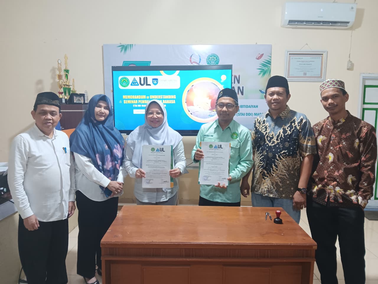 STAI DDI Maros dan Dua Perguruan Tinggi Jakarta Laksanakan Seminar dan Tandatangani MoU