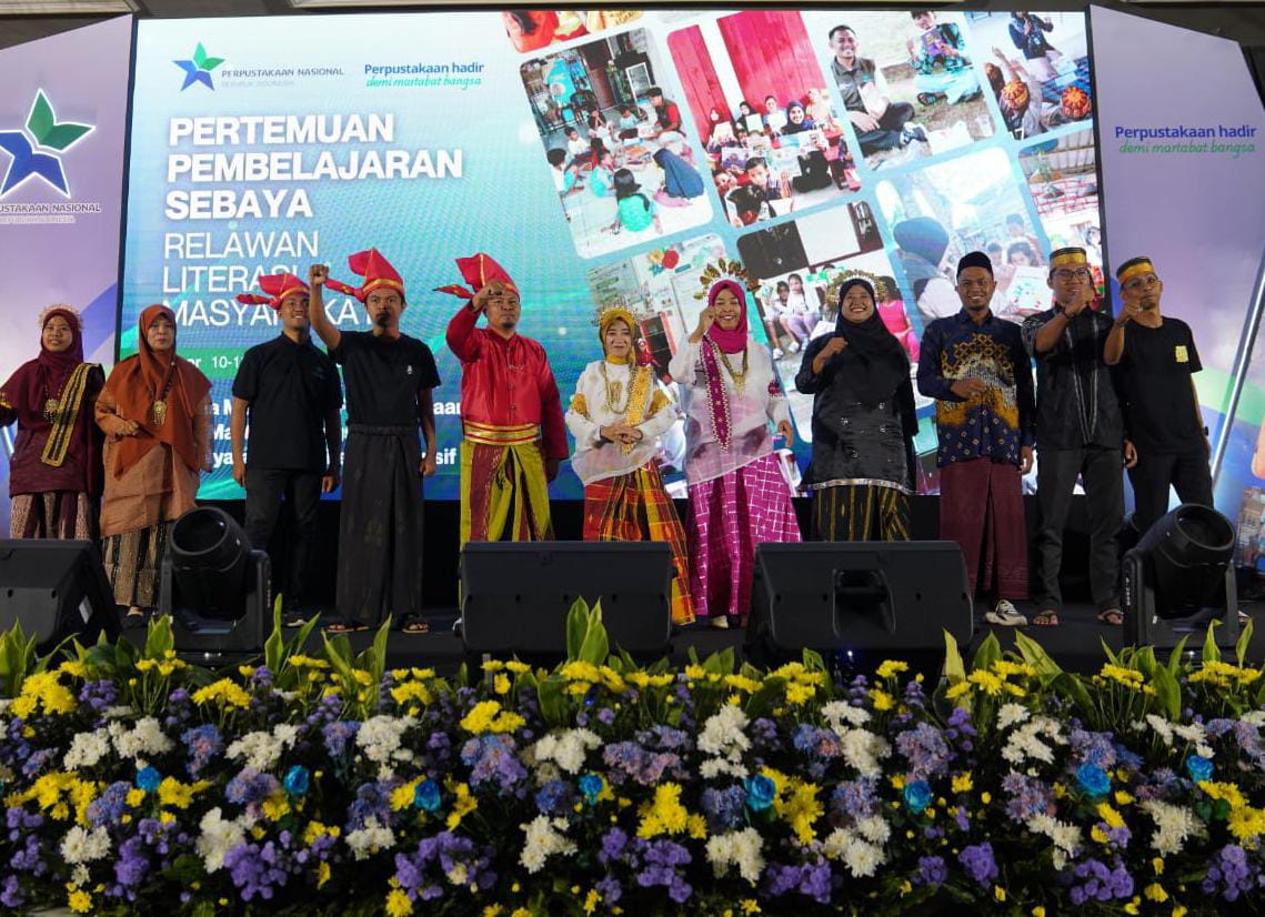Pertemuan Pembelajaran Sebaya Relawan Literasi Masyarakat Pertama Digelar di Bogor, Sulsel Tampilkan Budaya dan Raih Penghargaan Inspiratif